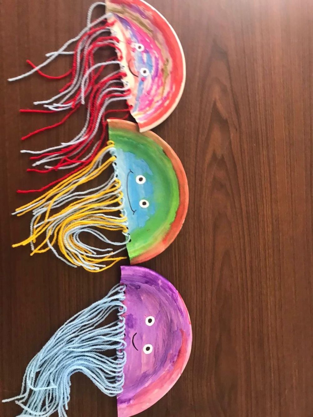 Children focused on a hands-on craft activity