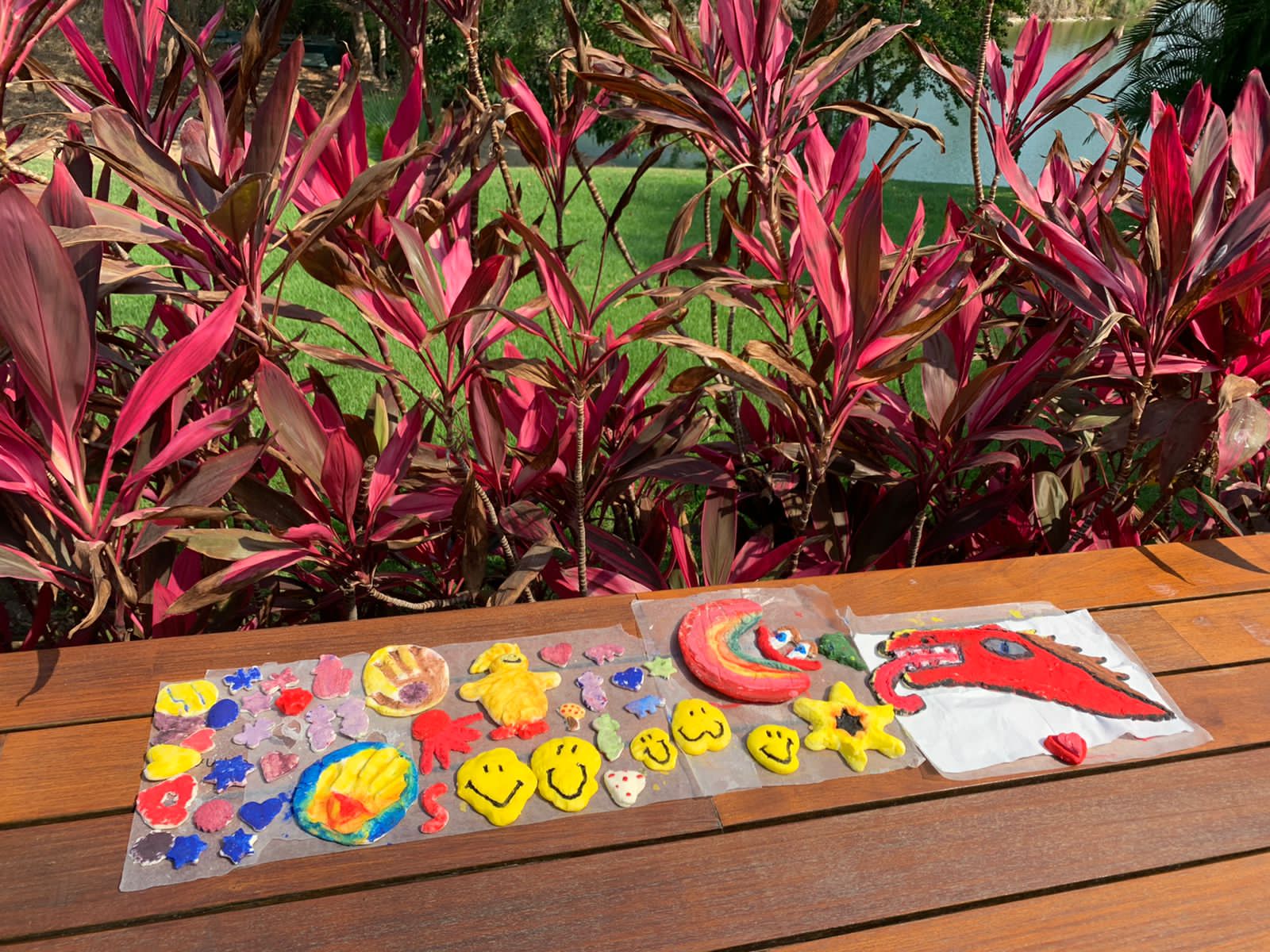 Clay crafts with kids